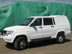 UAZ Patriot PickUP Kung White